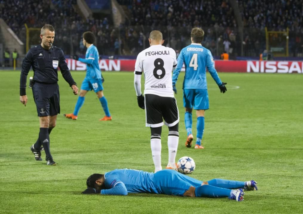 Лига Чемпионов УЕФА «Зенит» — «Валенсия»