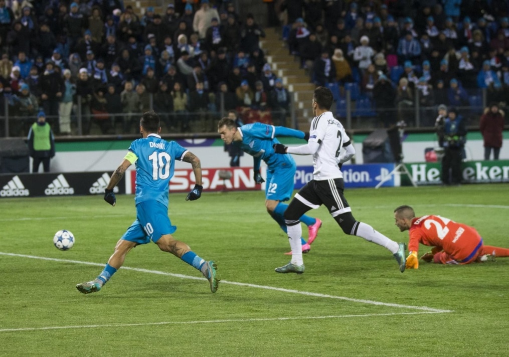 Лига Чемпионов УЕФА «Зенит» — «Валенсия»