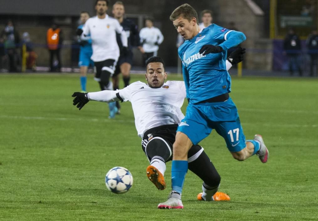 Лига Чемпионов УЕФА «Зенит» — «Валенсия»