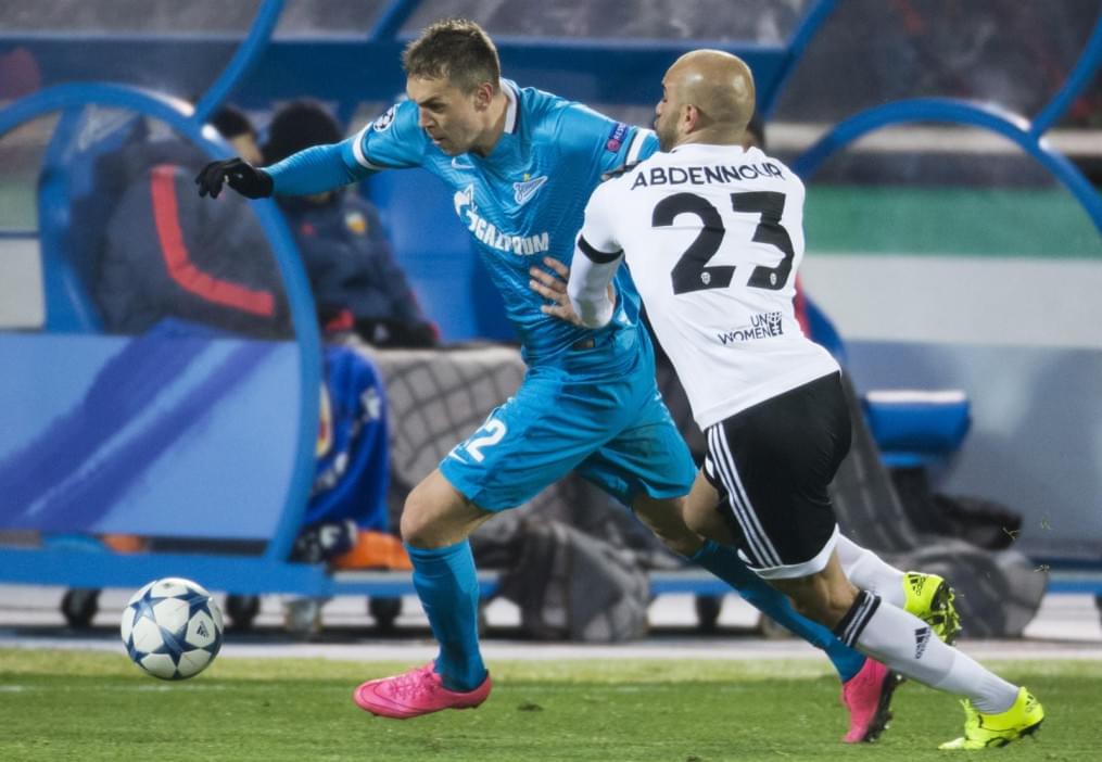 Лига Чемпионов УЕФА «Зенит» — «Валенсия»