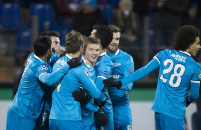 Лига Чемпионов УЕФА «Зенит» — «Валенсия»