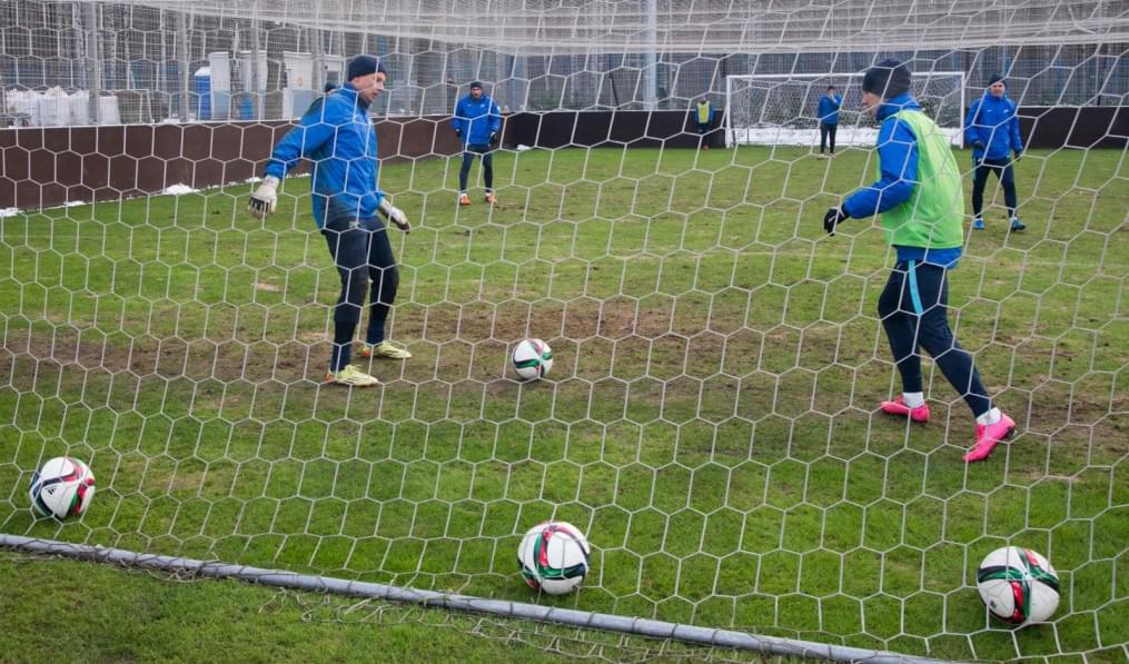 Тренировка «Зенита» перед матчем с «Тереком»