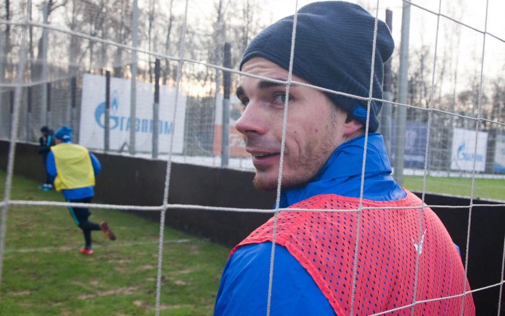 Тренировка «Зенита» перед матчем с «Тереком»
