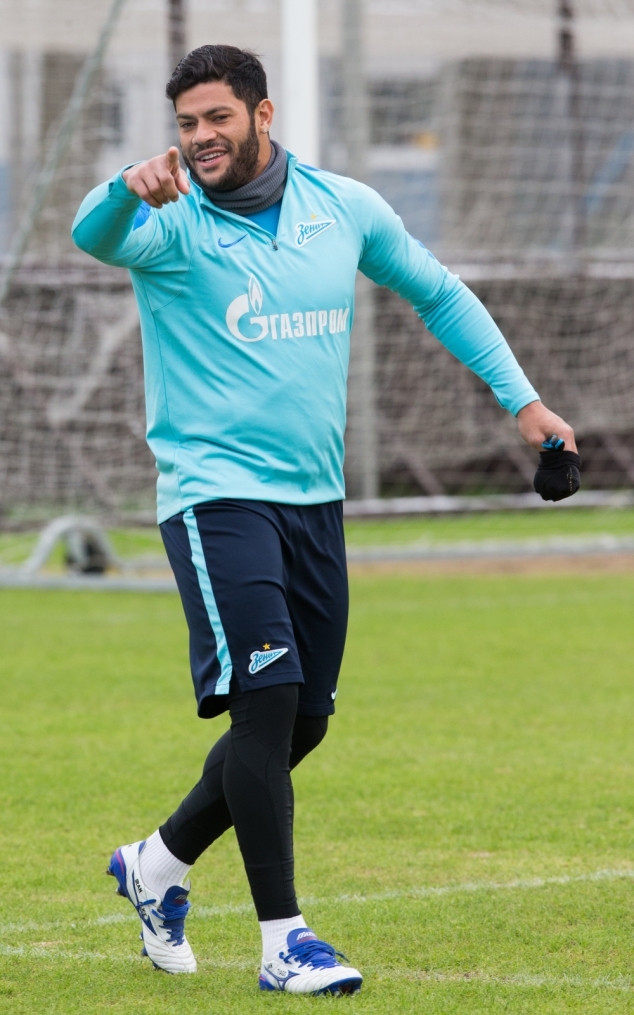 Тренировка «Зенита» перед матчем с «Тереком»