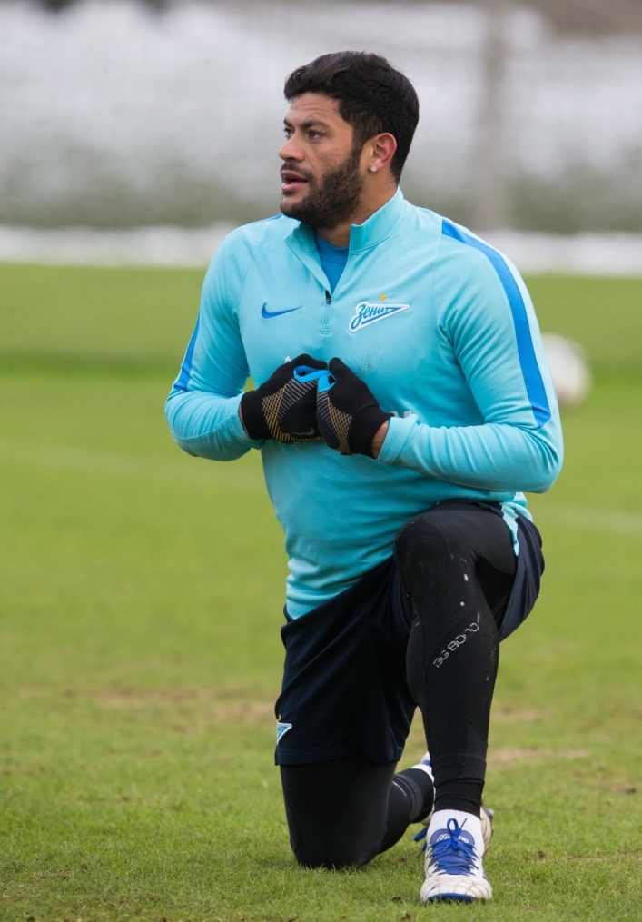 Тренировка «Зенита» перед матчем с «Тереком»