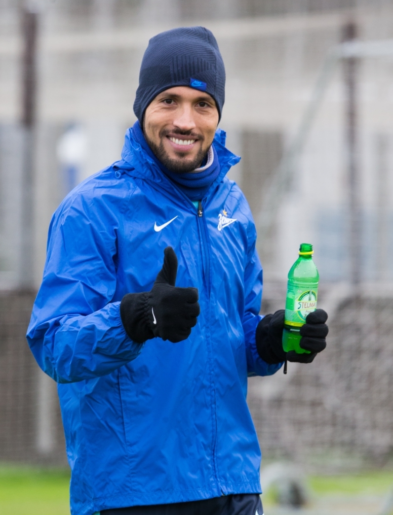 Тренировка «Зенита» перед матчем с «Тереком»