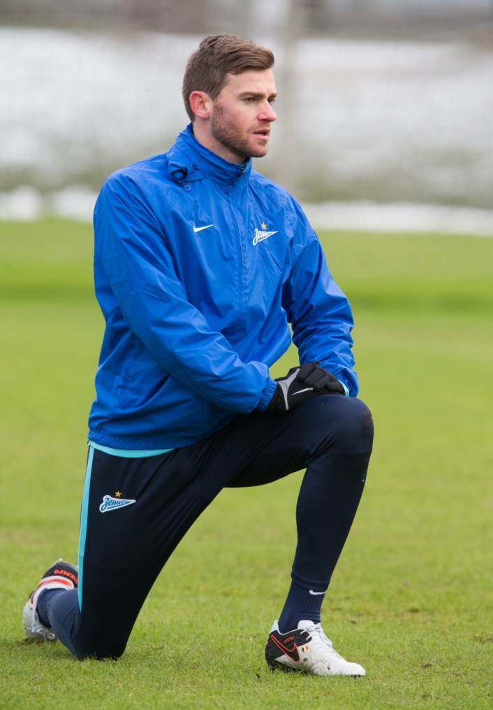 Тренировка «Зенита» перед матчем с «Тереком»