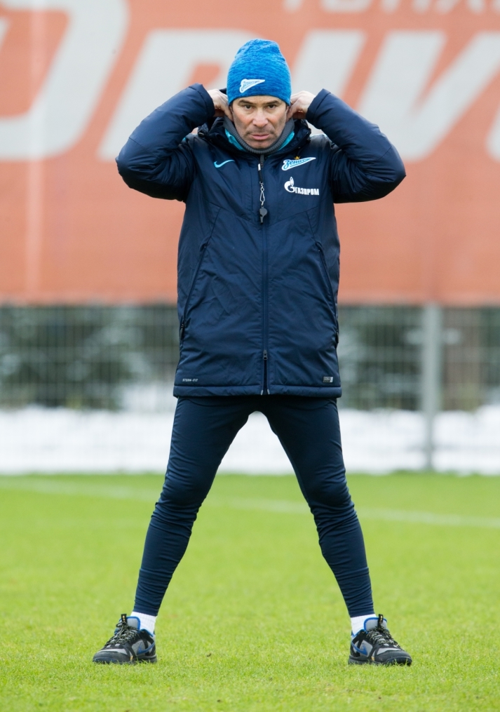 Тренировка «Зенита» перед матчем с «Тереком»