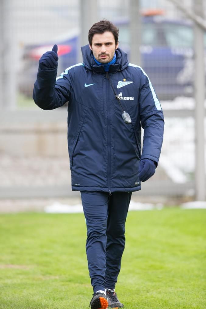 Тренировка «Зенита» перед матчем с «Тереком»