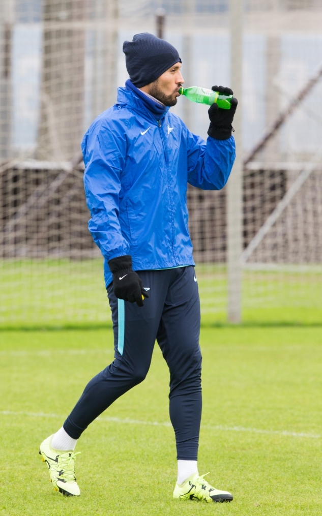 Тренировка «Зенита» перед матчем с «Тереком»