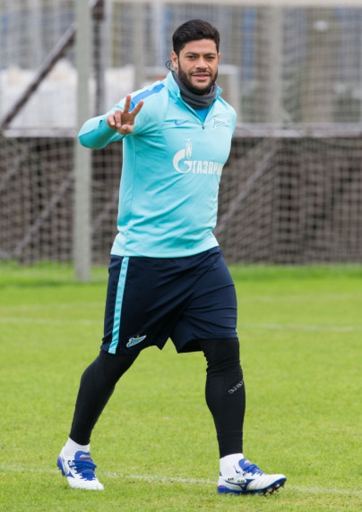 Тренировка «Зенита» перед матчем с «Тереком»