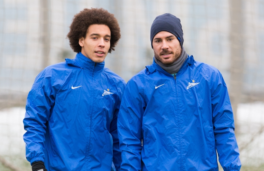 Тренировка «Зенита» перед матчем с «Тереком»