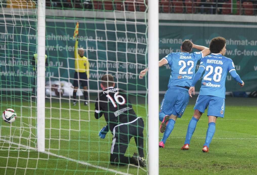 РОСГОССТАХ Чемпионат России 2015/16, «Терек» — «Зенит»