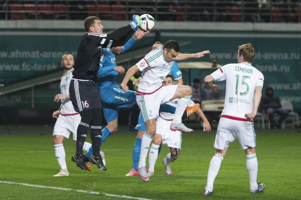 РОСГОССТАХ Чемпионат России 2015/16, «Терек» — «Зенит»
