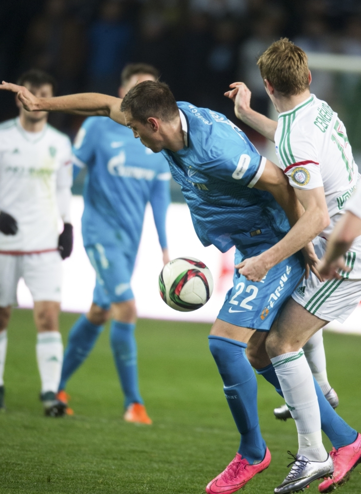 РОСГОССТАХ Чемпионат России 2015/16, «Терек» — «Зенит»