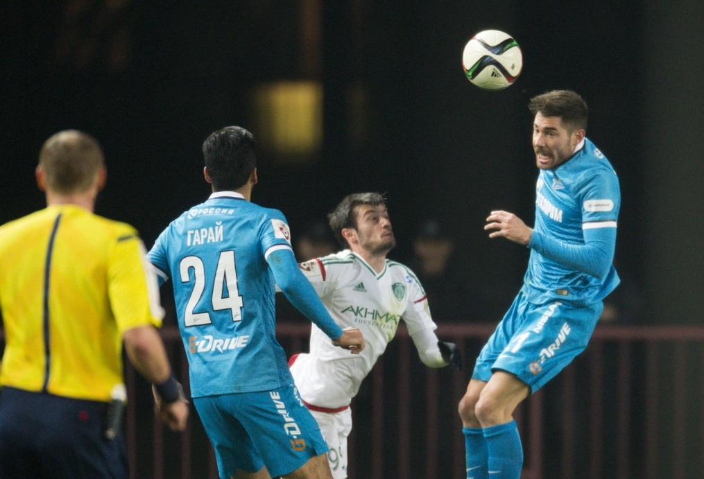 РОСГОССТАХ Чемпионат России 2015/16, «Терек» — «Зенит»