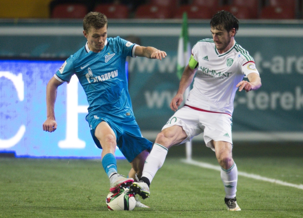 РОСГОССТАХ Чемпионат России 2015/16, «Терек» — «Зенит»
