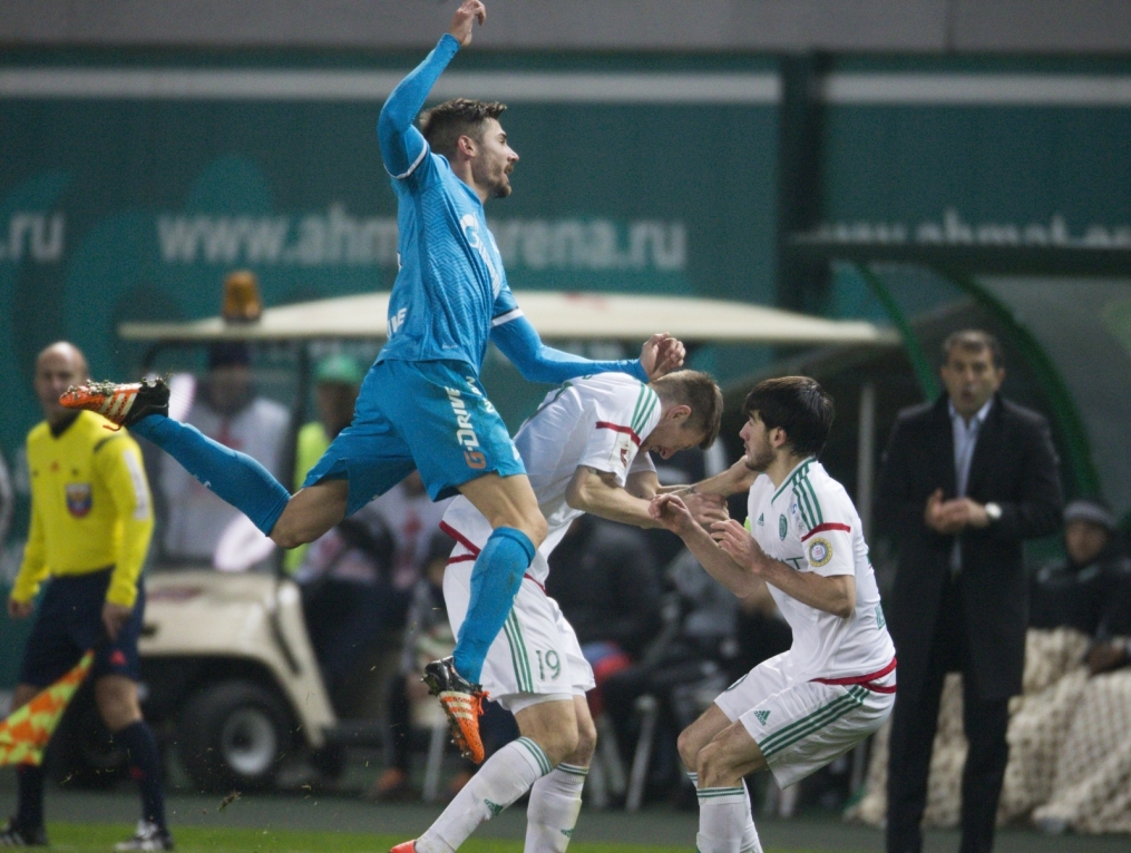 РОСГОССТАХ Чемпионат России 2015/16, «Терек» — «Зенит»