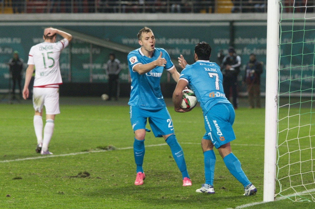 РОСГОССТАХ Чемпионат России 2015/16, «Терек» — «Зенит»