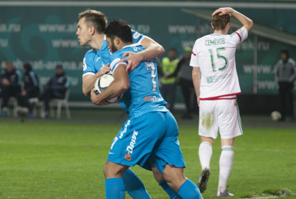 РОСГОССТАХ Чемпионат России 2015/16, «Терек» — «Зенит»