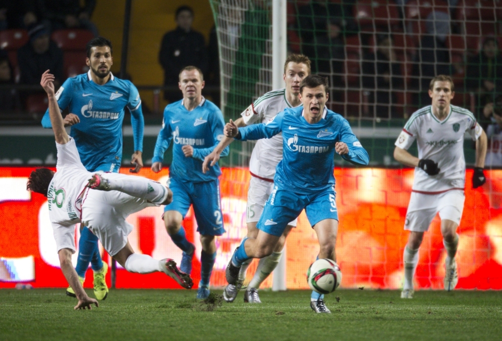 РОСГОССТАХ Чемпионат России 2015/16, «Терек» — «Зенит»