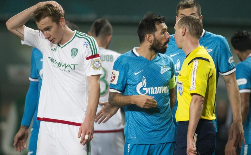 РОСГОССТАХ Чемпионат России 2015/16, «Терек» — «Зенит»