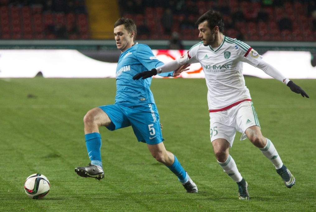 РОСГОССТАХ Чемпионат России 2015/16, «Терек» — «Зенит»