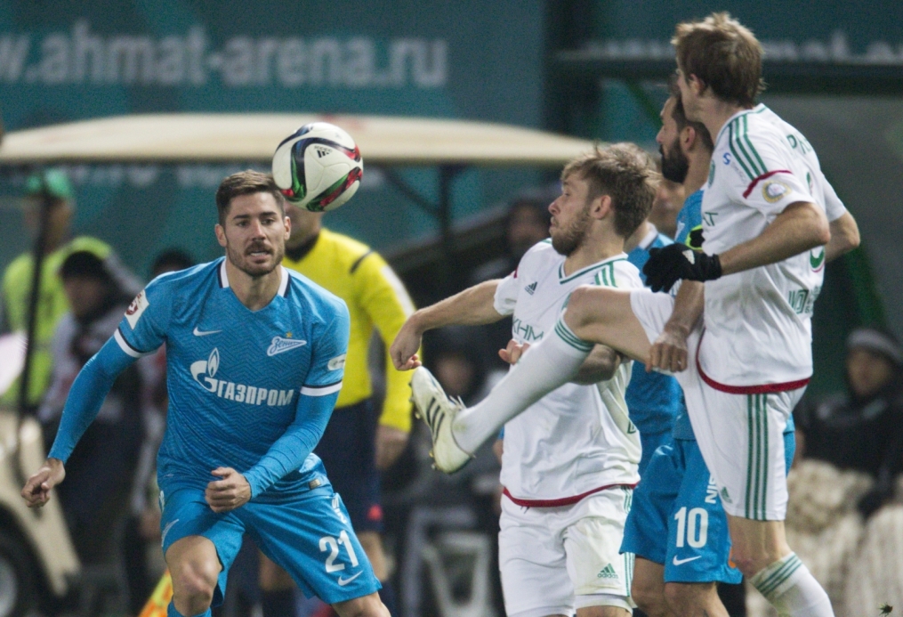 РОСГОССТАХ Чемпионат России 2015/16, «Терек» — «Зенит»