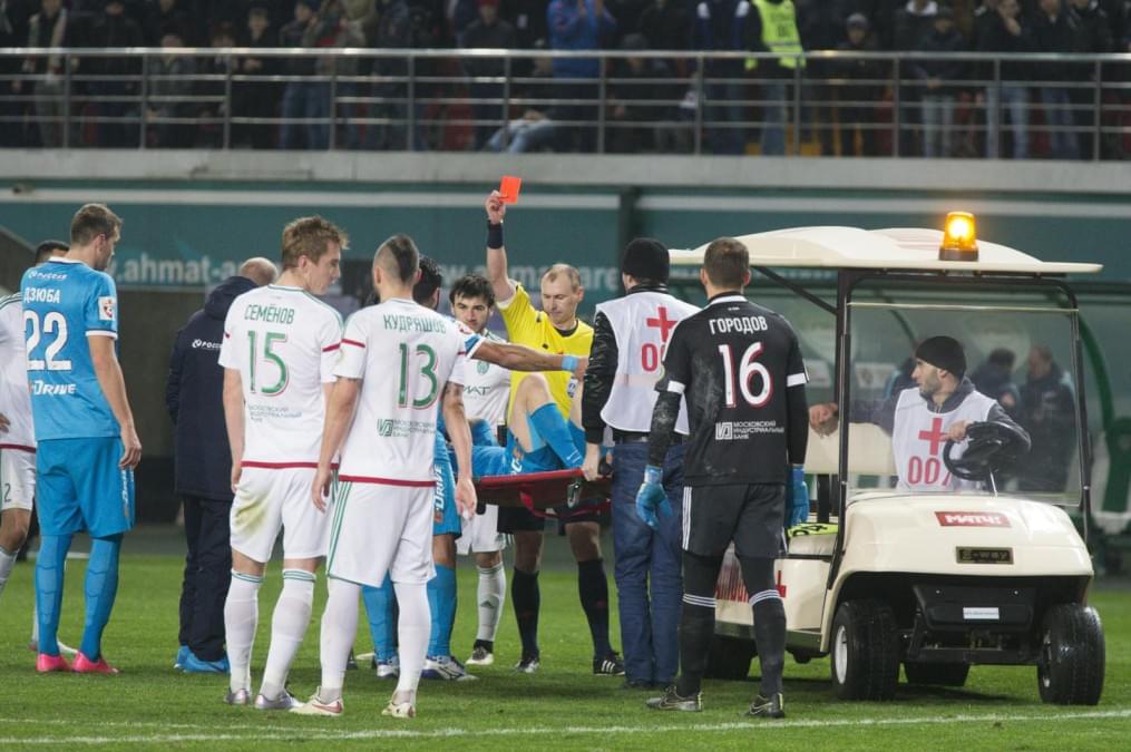 РОСГОССТАХ Чемпионат России 2015/16, «Терек» — «Зенит»