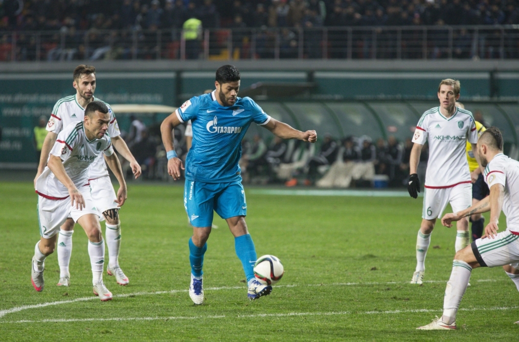 РОСГОССТАХ Чемпионат России 2015/16, «Терек» — «Зенит»