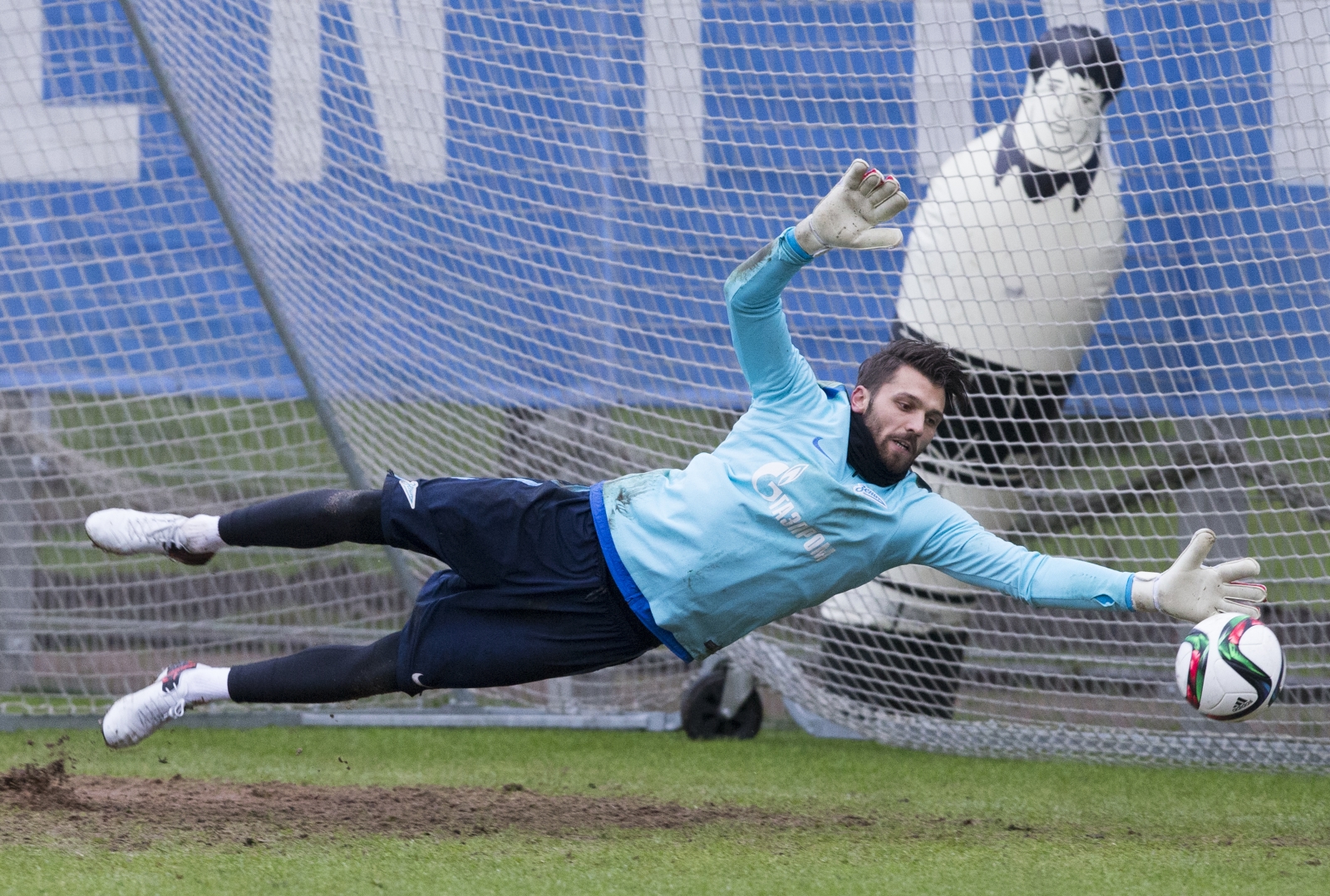 Тренировка «Зенита» перед матчем с «Уфой»