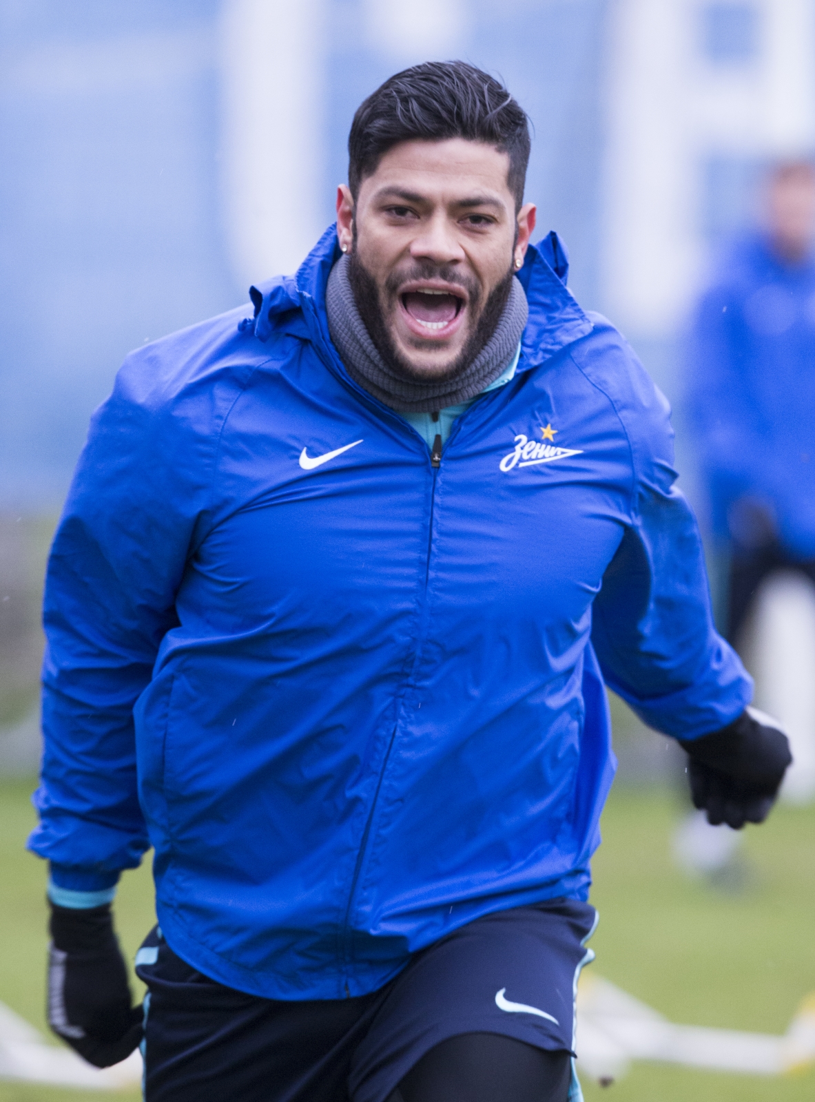 Тренировка «Зенита» перед матчем с «Уфой»