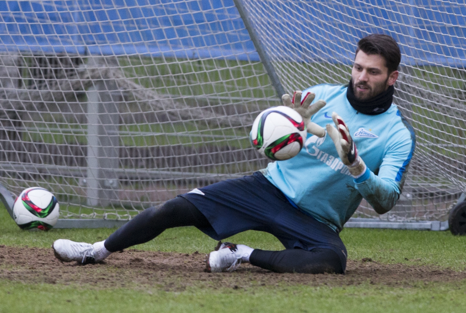 Тренировка «Зенита» перед матчем с «Уфой»
