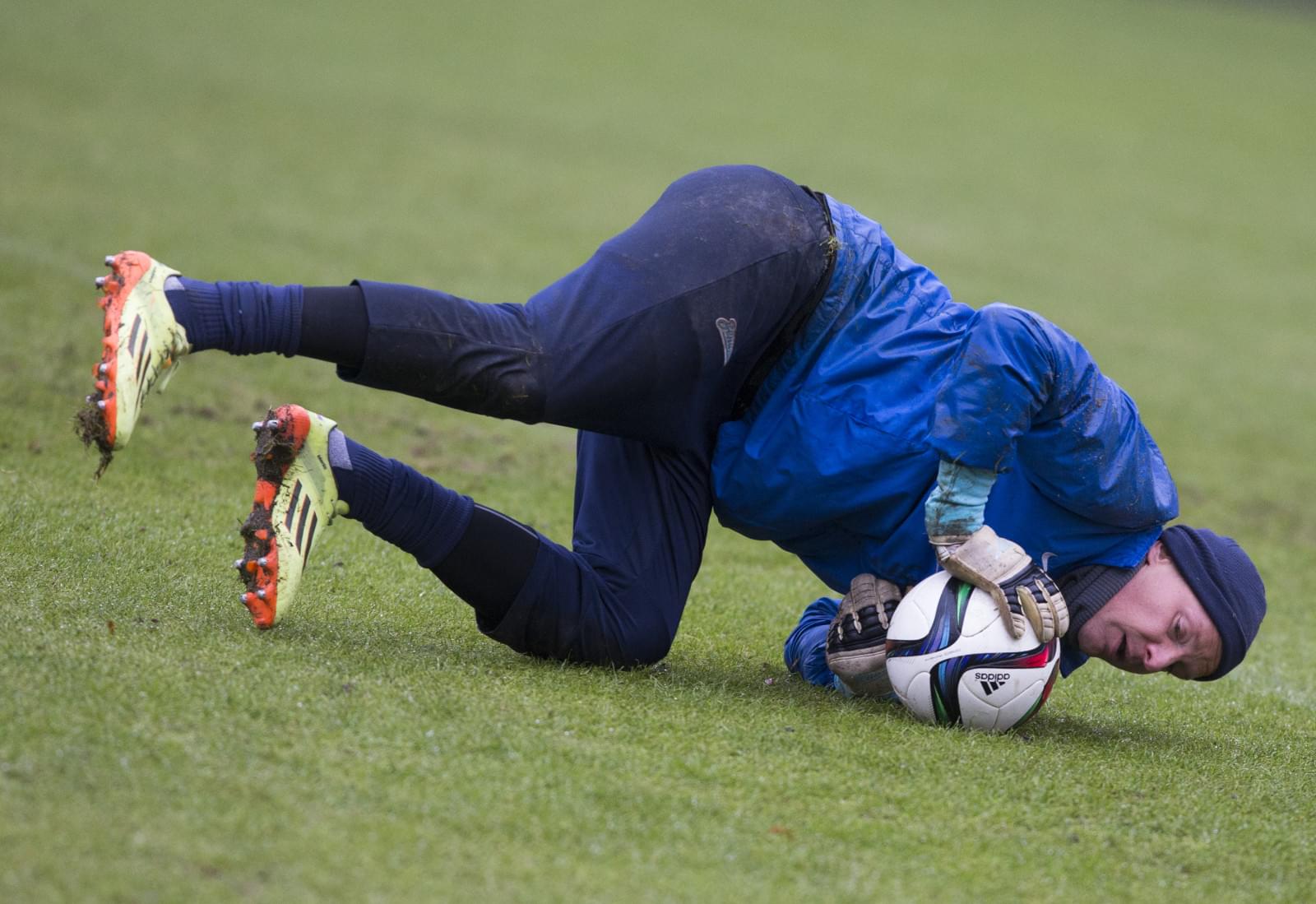 Тренировка «Зенита» перед матчем с «Уфой»