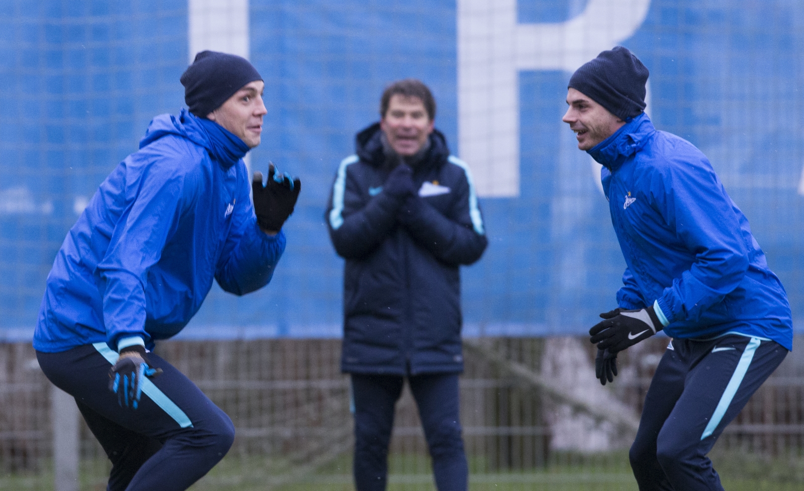 Тренировка «Зенита» перед матчем с «Уфой»