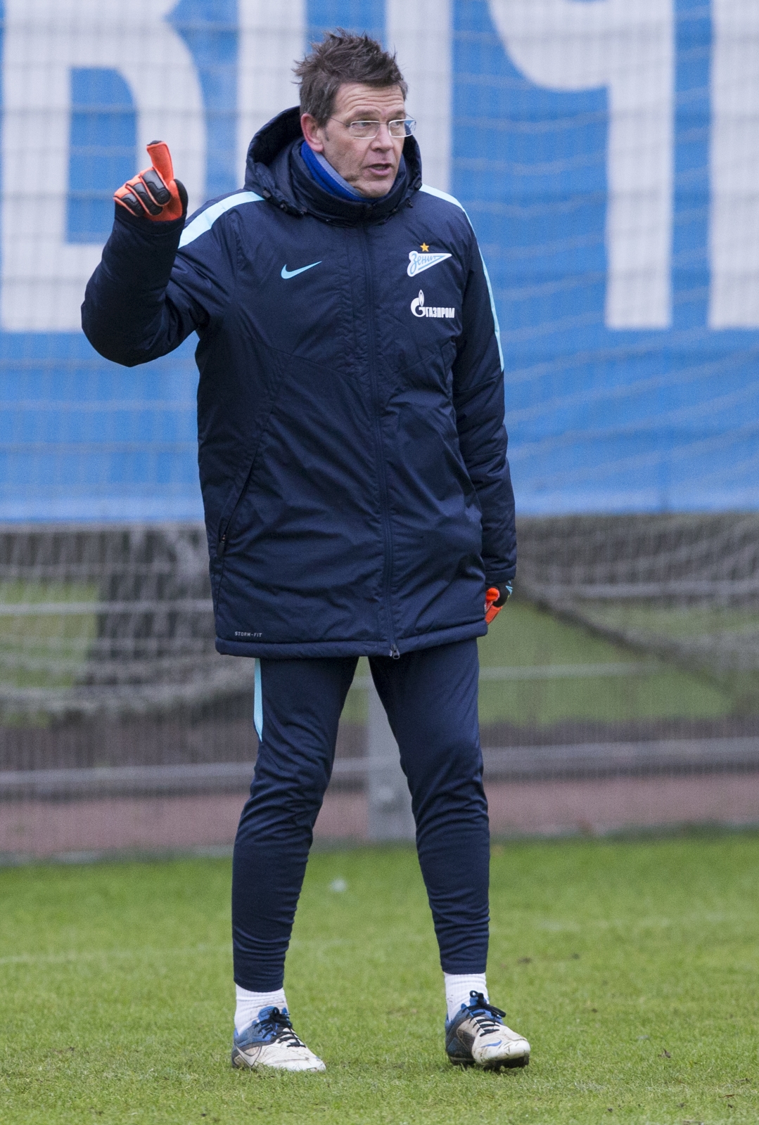 Тренировка «Зенита» перед матчем с «Уфой»