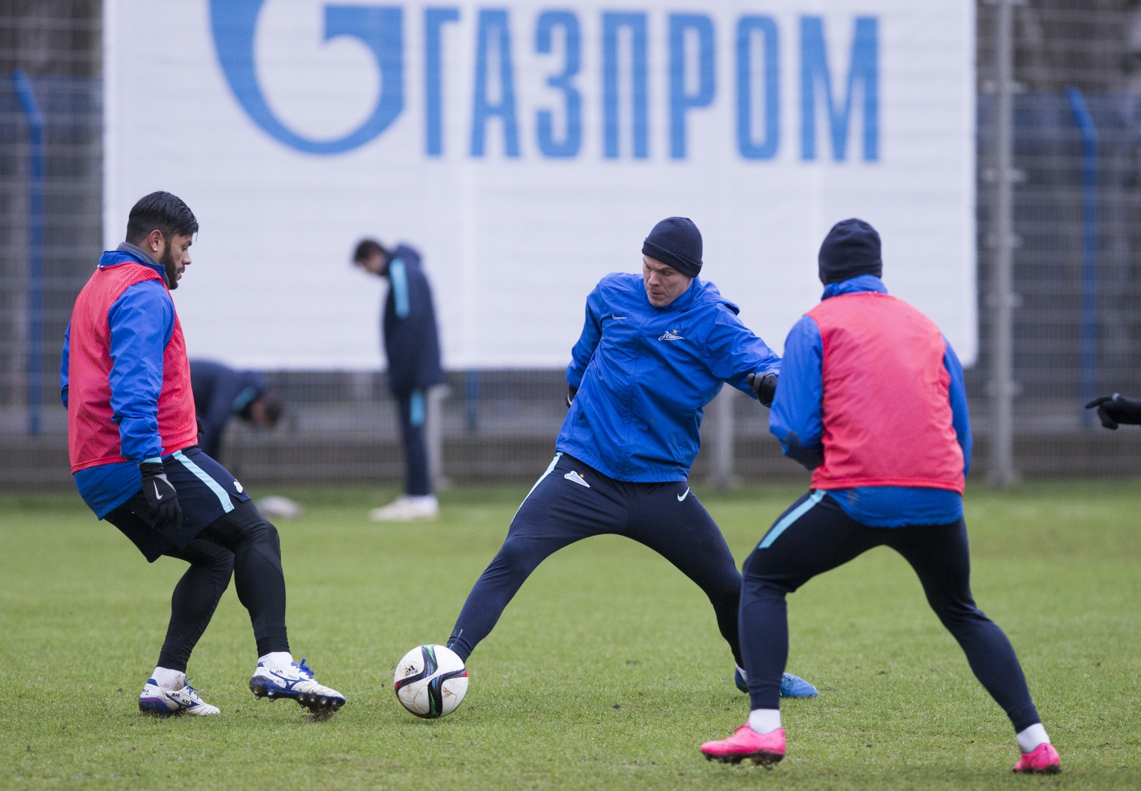 Тренировка «Зенита» перед матчем с «Уфой»