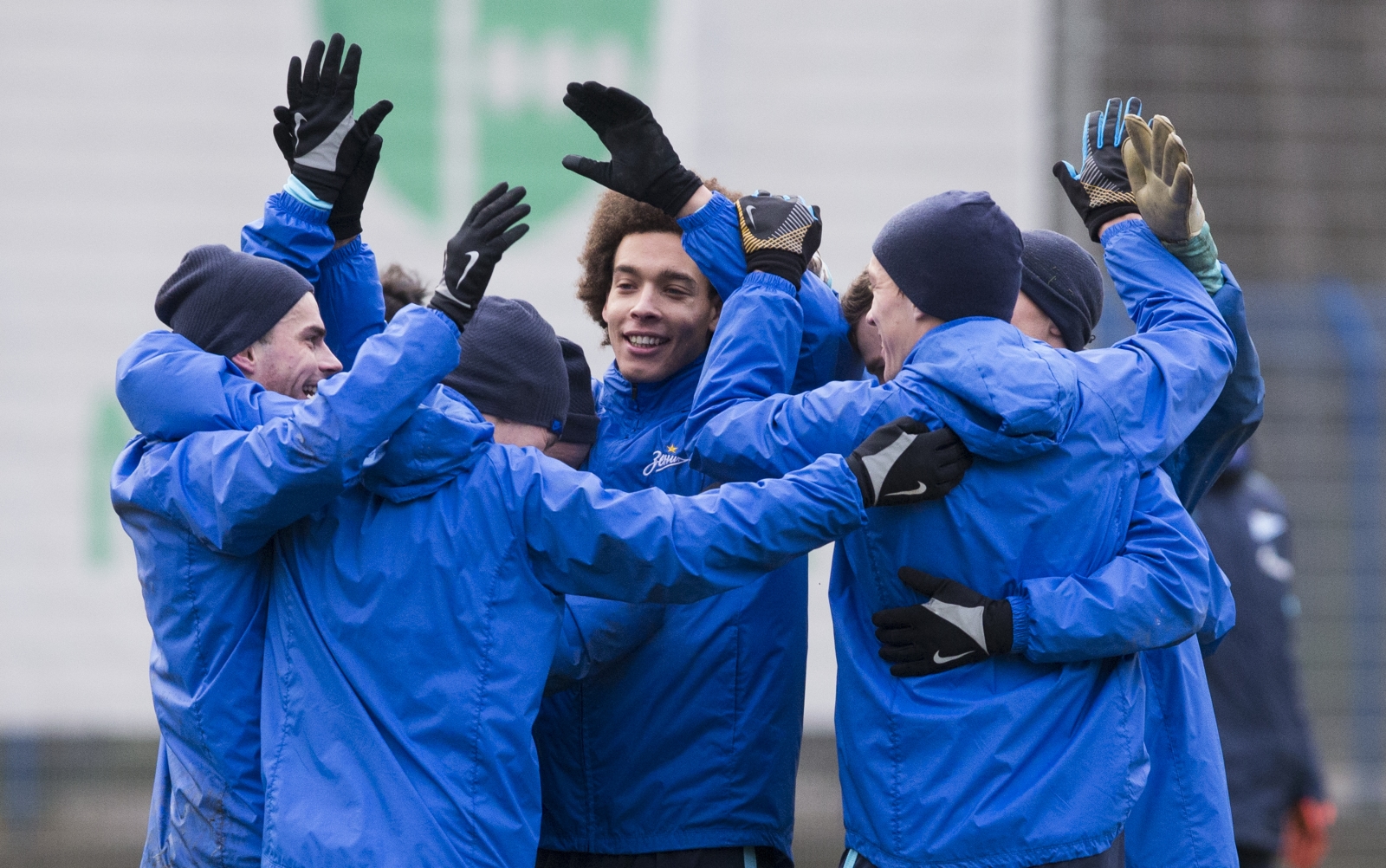 Тренировка «Зенита» перед матчем с «Уфой»