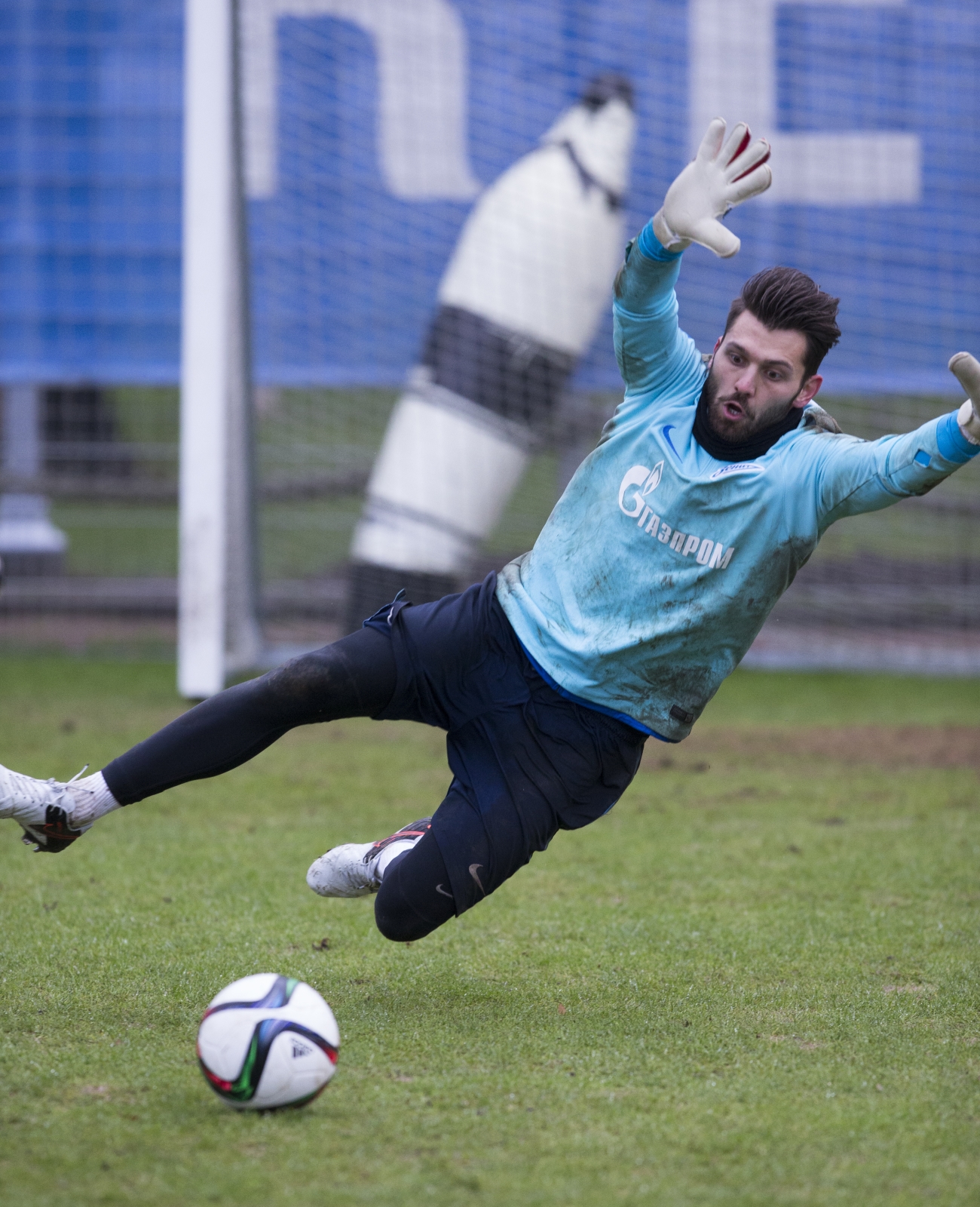 Тренировка «Зенита» перед матчем с «Уфой»