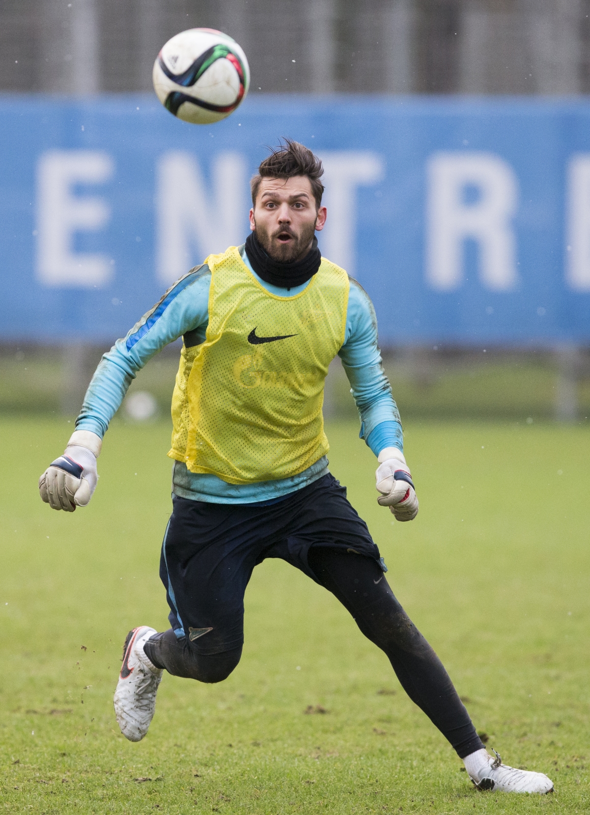 Тренировка «Зенита» перед матчем с «Уфой»