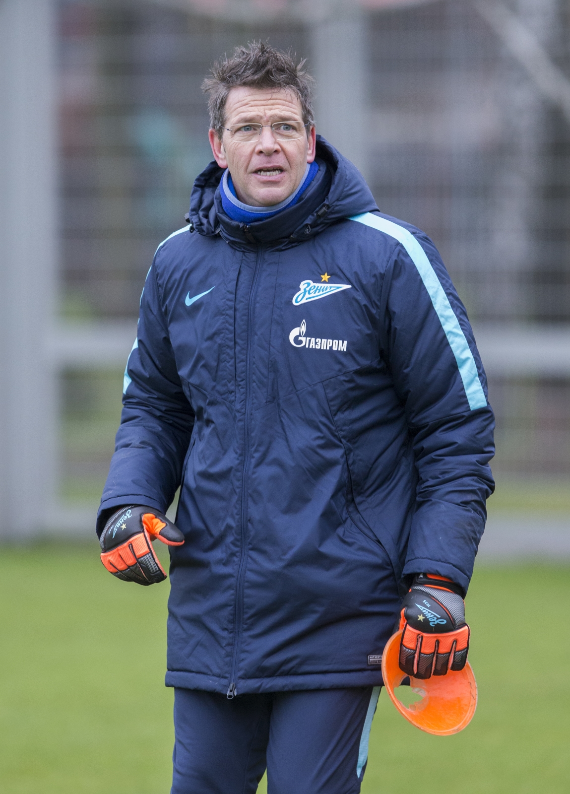 Тренировка «Зенита» перед матчем с «Уфой»