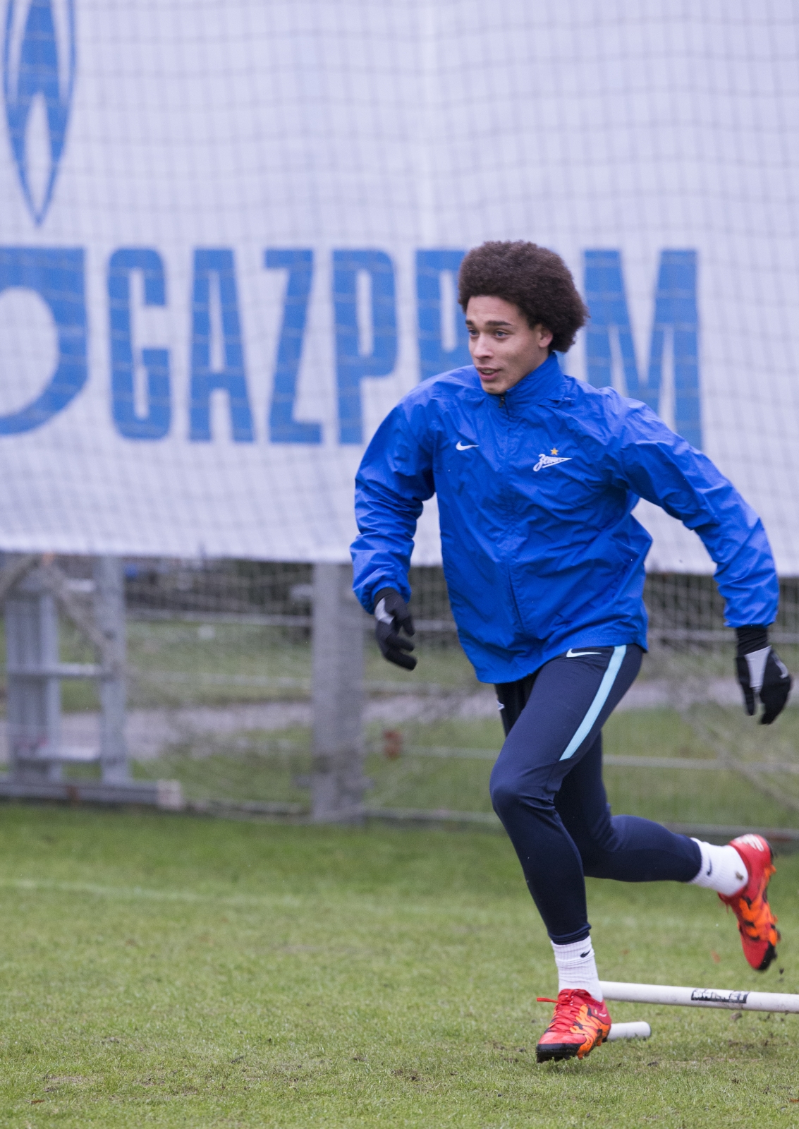 Тренировка «Зенита» перед матчем с «Уфой»