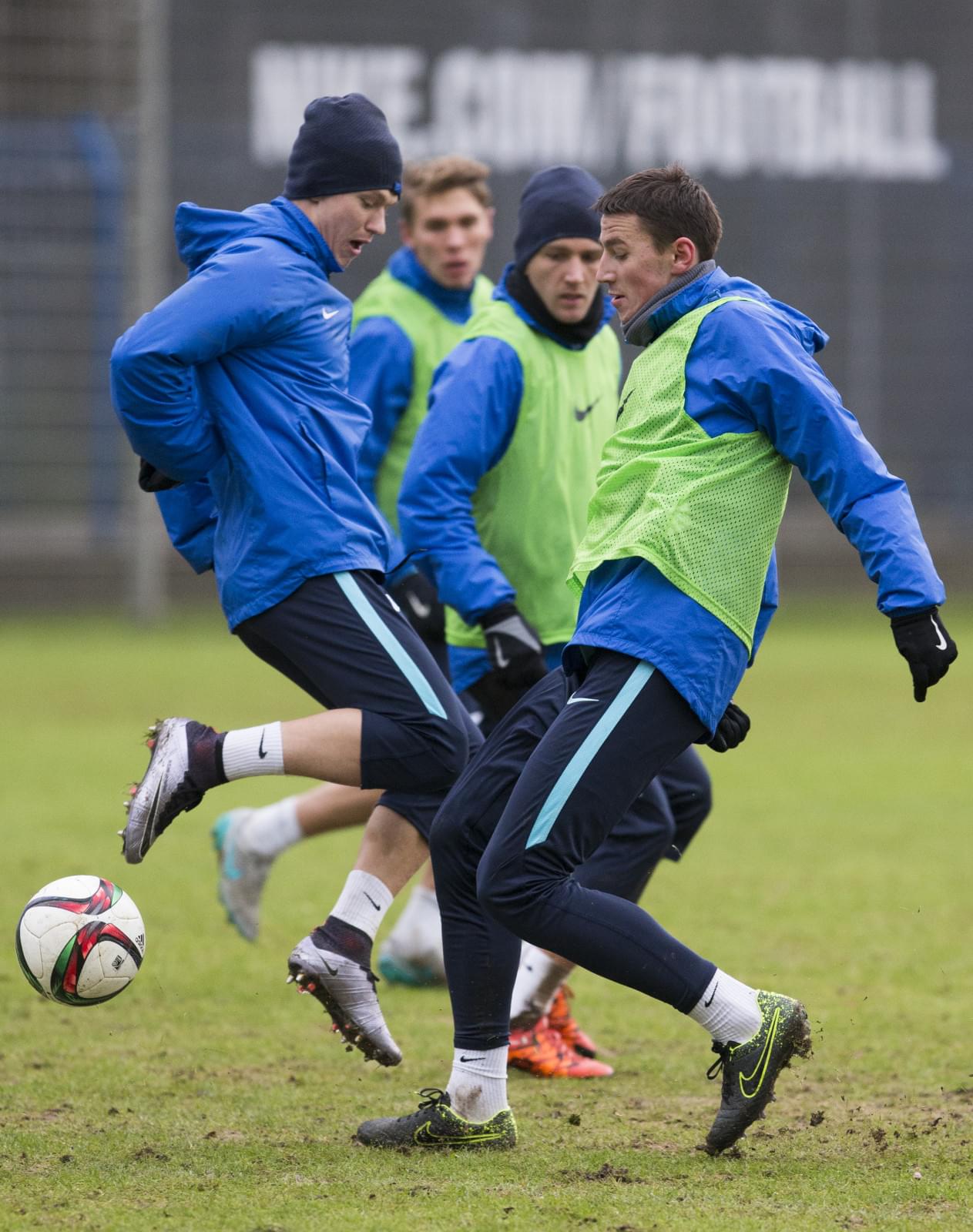 Тренировка «Зенита» перед матчем с «Уфой»