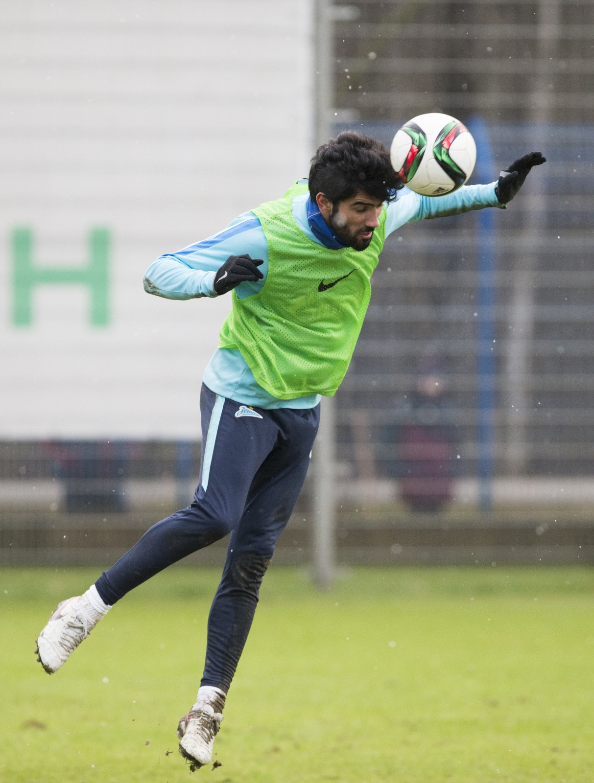 Тренировка «Зенита» перед матчем с «Уфой»