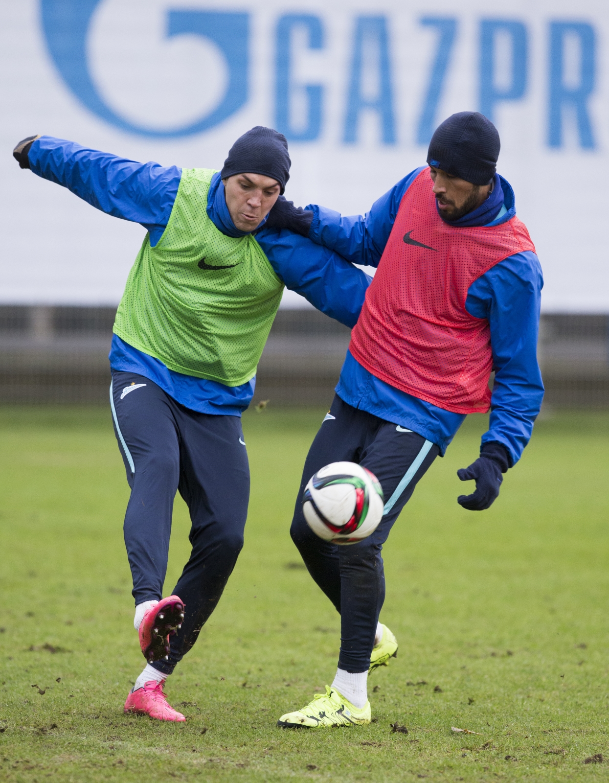 Тренировка «Зенита» перед матчем с «Уфой»