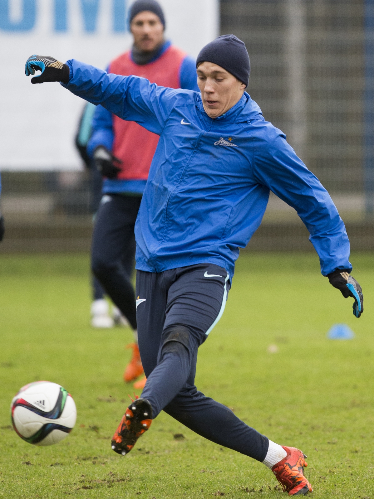 Тренировка «Зенита» перед матчем с «Уфой»