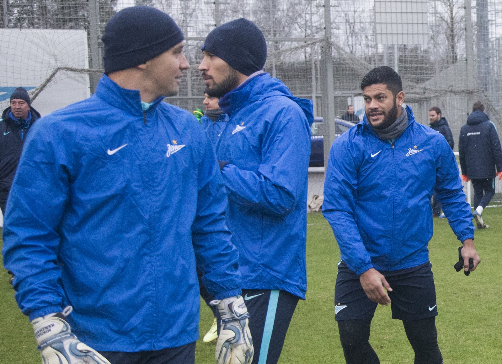 Тренировка «Зенита» перед матчем с «Уфой»