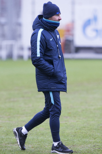 Тренировка «Зенита» перед матчем с «Уфой»