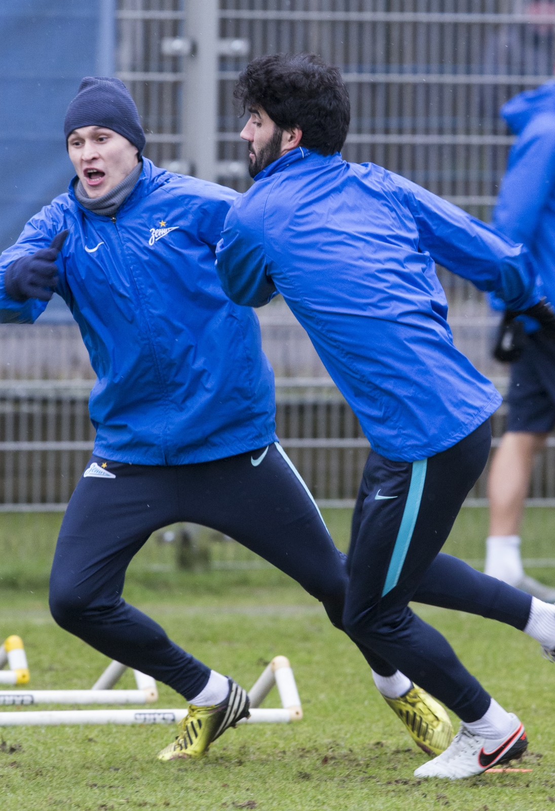 Тренировка «Зенита» перед матчем с «Уфой»