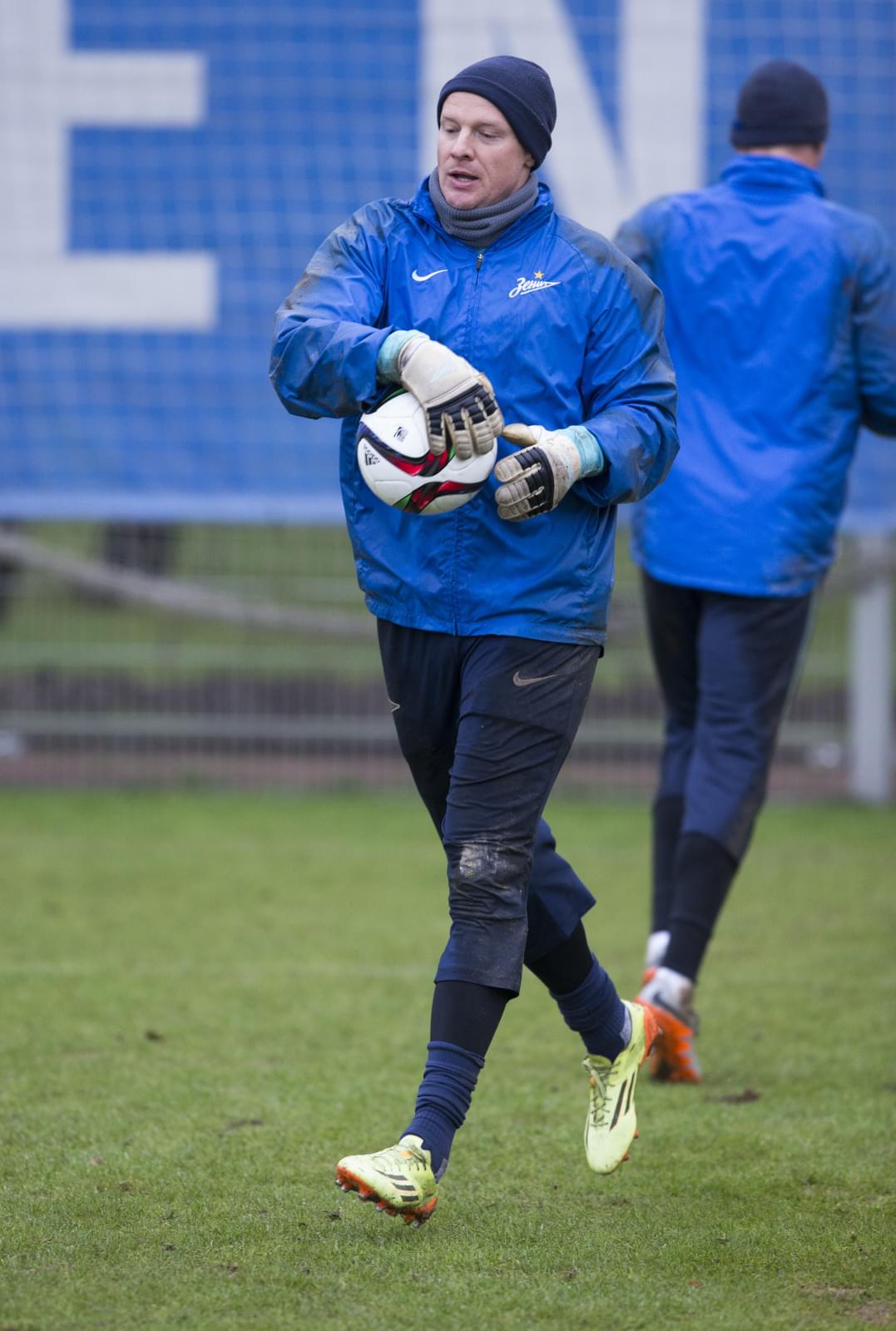 Тренировка «Зенита» перед матчем с «Уфой»